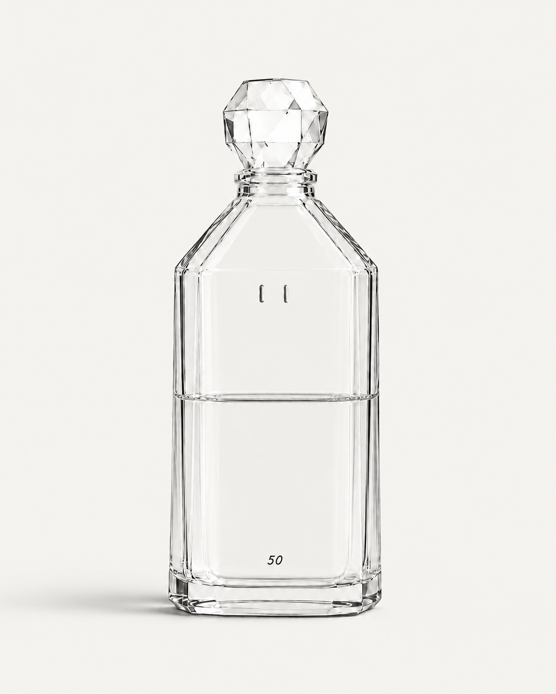 SOMEWhATER 50, 1 litre bottle with 500 ml of water